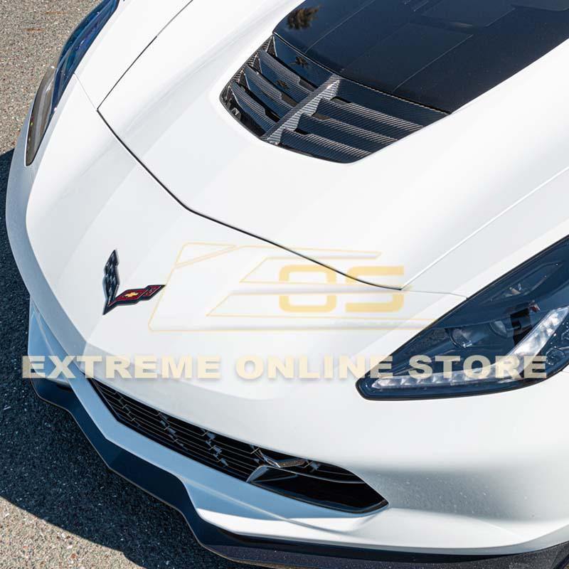 Corvette C7 Z06 Carbon Fiber Hood Vent - Extreme Online Store