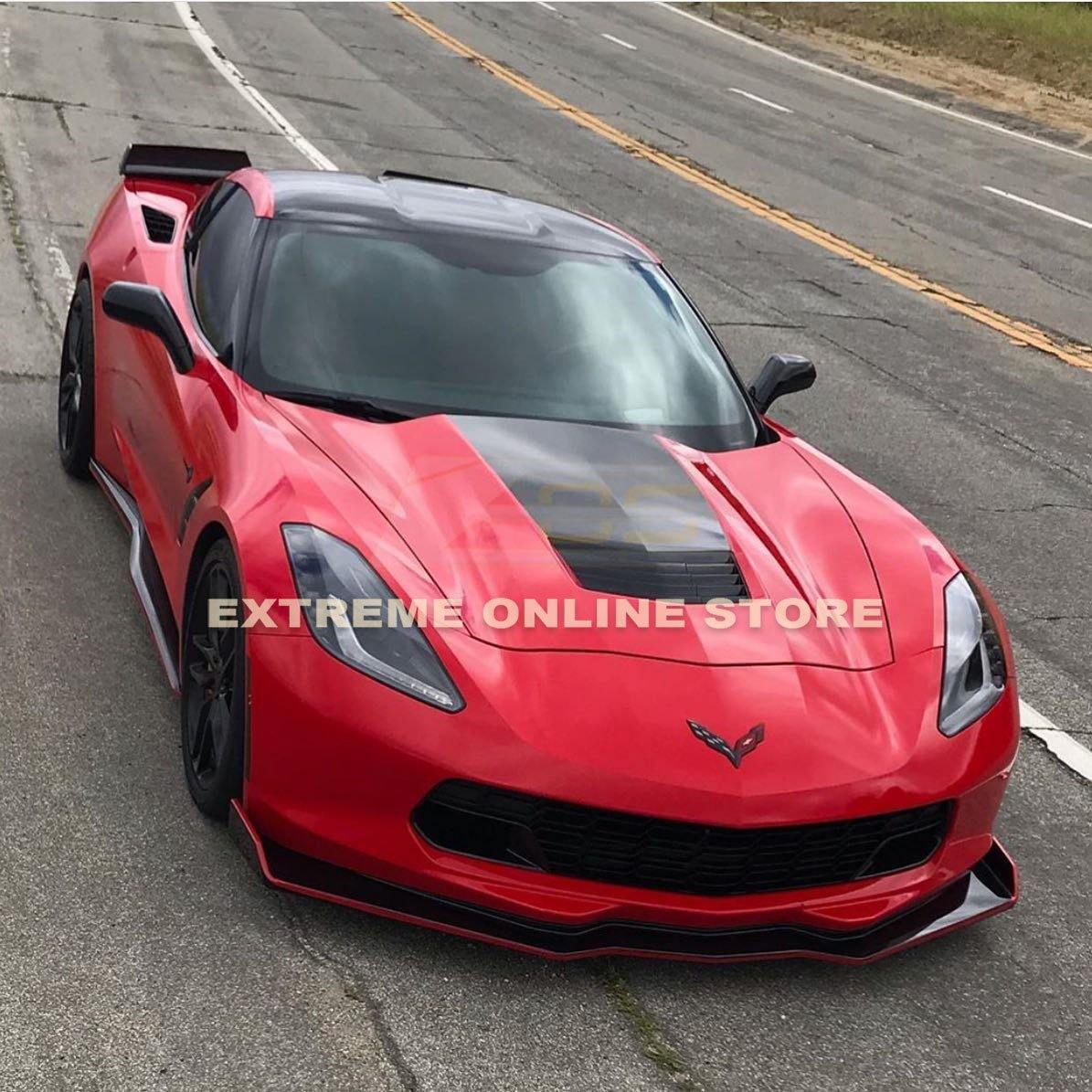 Corvette C7 Stage 2.5 Front Splitter & Side Skirts - Extreme Online Store