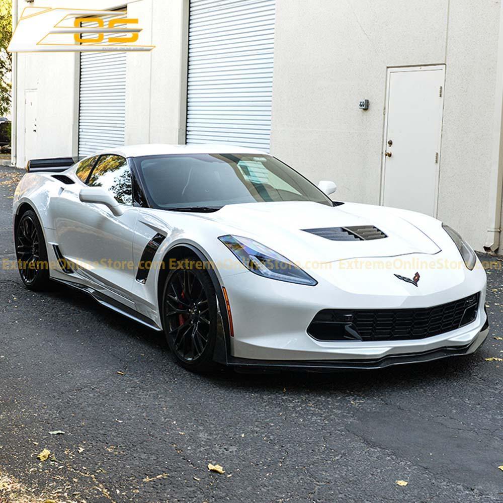 Corvette C7 Stage 2 / 3 Front Splitter & Side Skirts - ExtremeOnlineStore