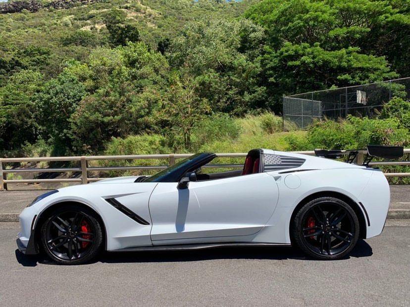 Corvette C7 ZR1 ZTK Conversion Rear Spoiler High Wing - Extreme Online Store