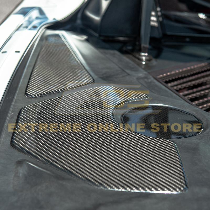 Corvette C8 Carbon Fiber Engine Bay Panel Accent Covers - Extreme Online Store