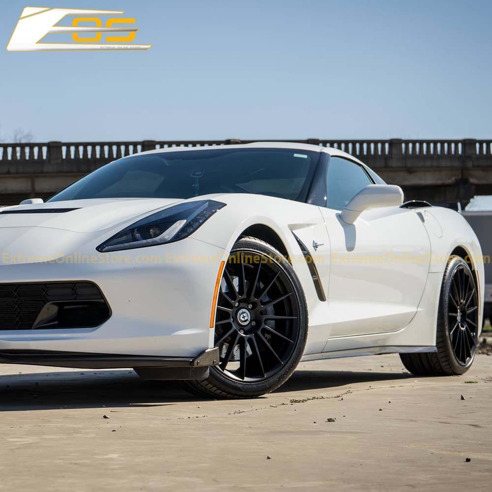 Corvette C7 Stingray / Z51 Carbon Flash Side Skirts Rocker Panels - ExtremeOnlineStore