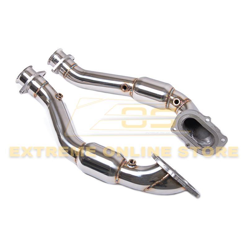 Corvette C7 6.2L 3" Stainless Steel High Flow Cats Connection Downpipe - Extreme Online Store