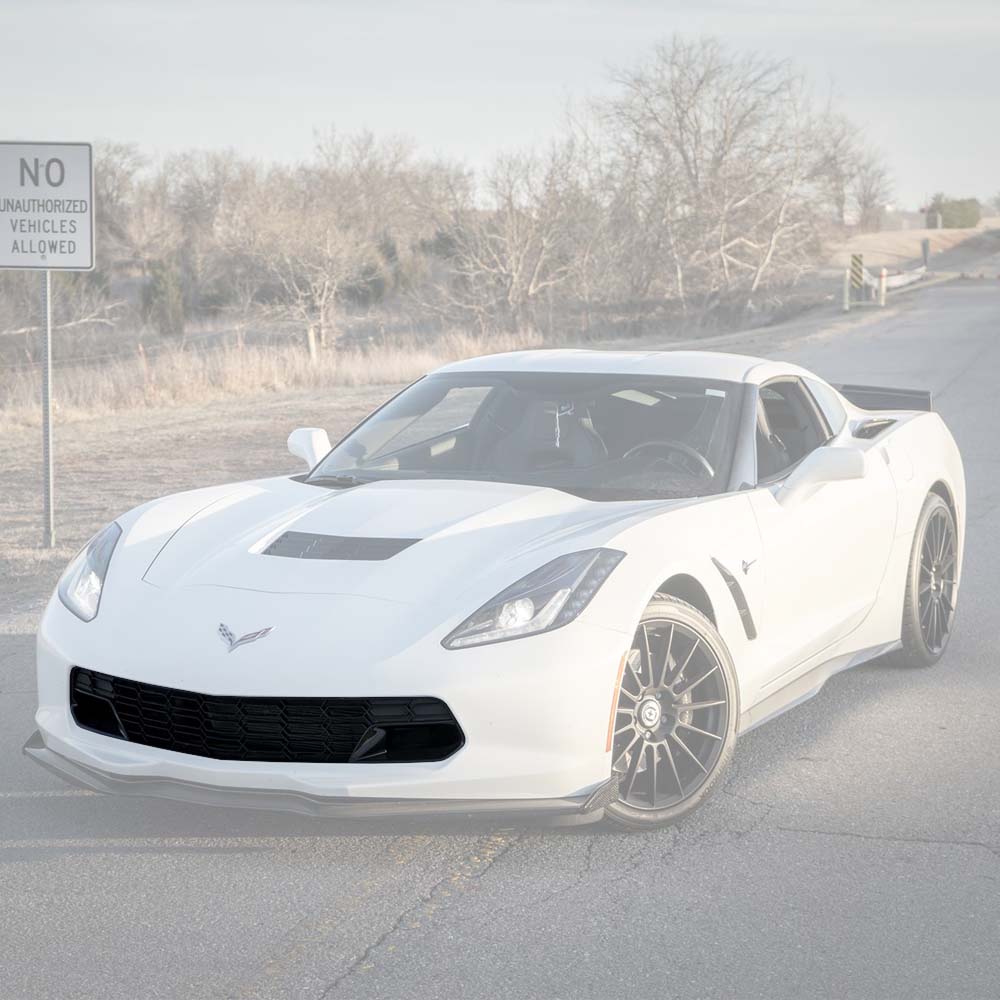 Corvette C7 Carbon Flash Front Bumper Grill - ExtremeOnlineStore