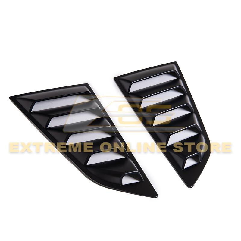 Corvette C7 Coupe Rear Side Window Louver Covers - Extreme Online Store