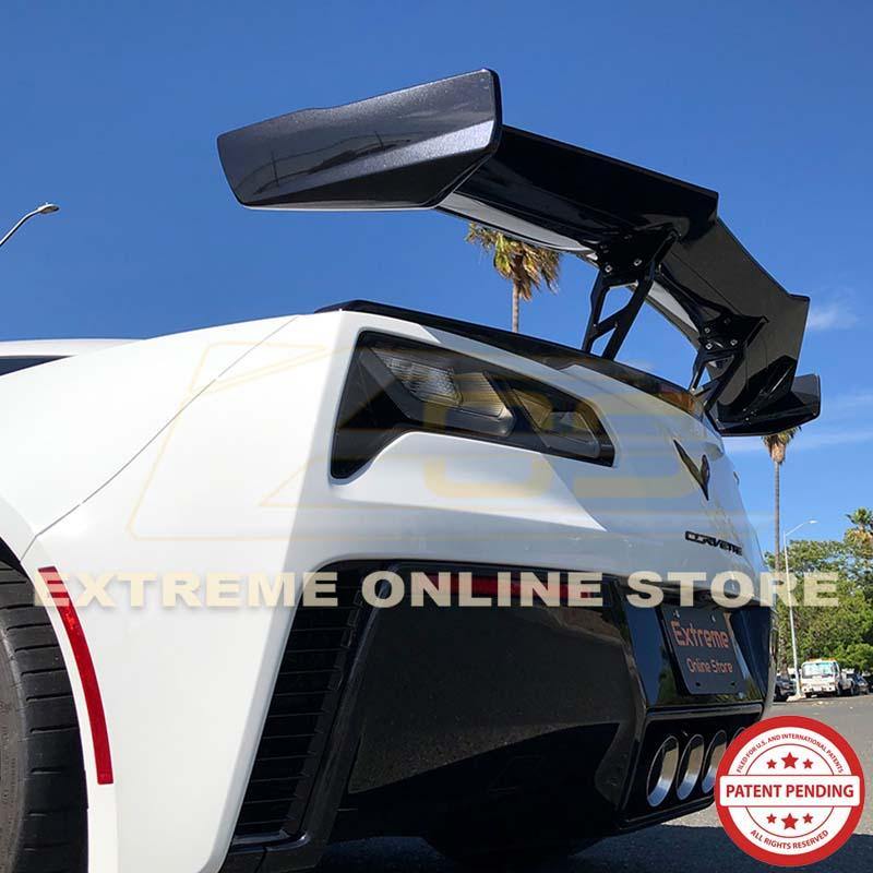 Corvette C7 ZR1 ZTK Conversion Rear Spoiler High Wing - Extreme Online Store