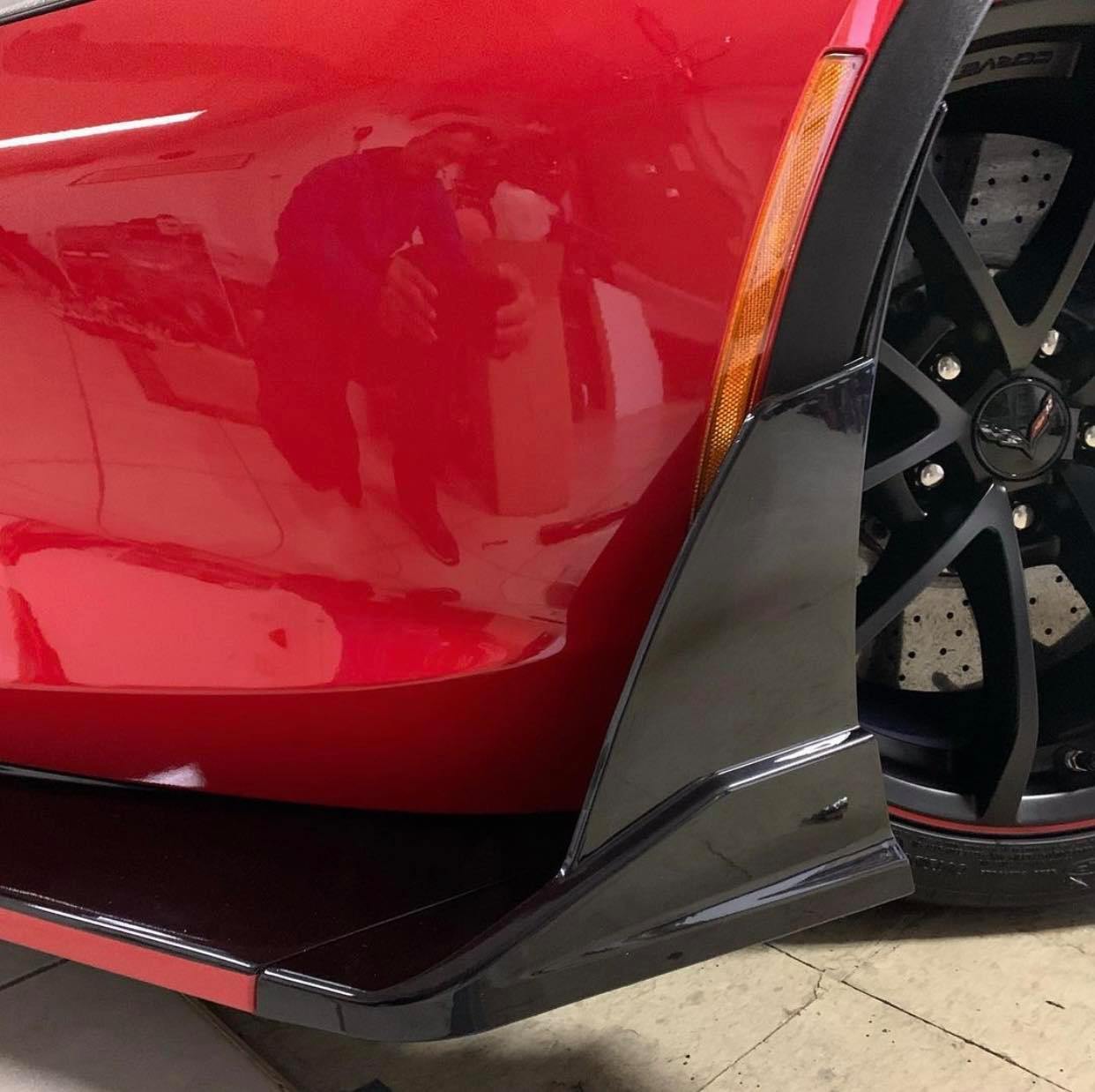 Corvette C7 Stage 3.5 ZR1 Conversion Front Side Winglets - Extreme Online Store