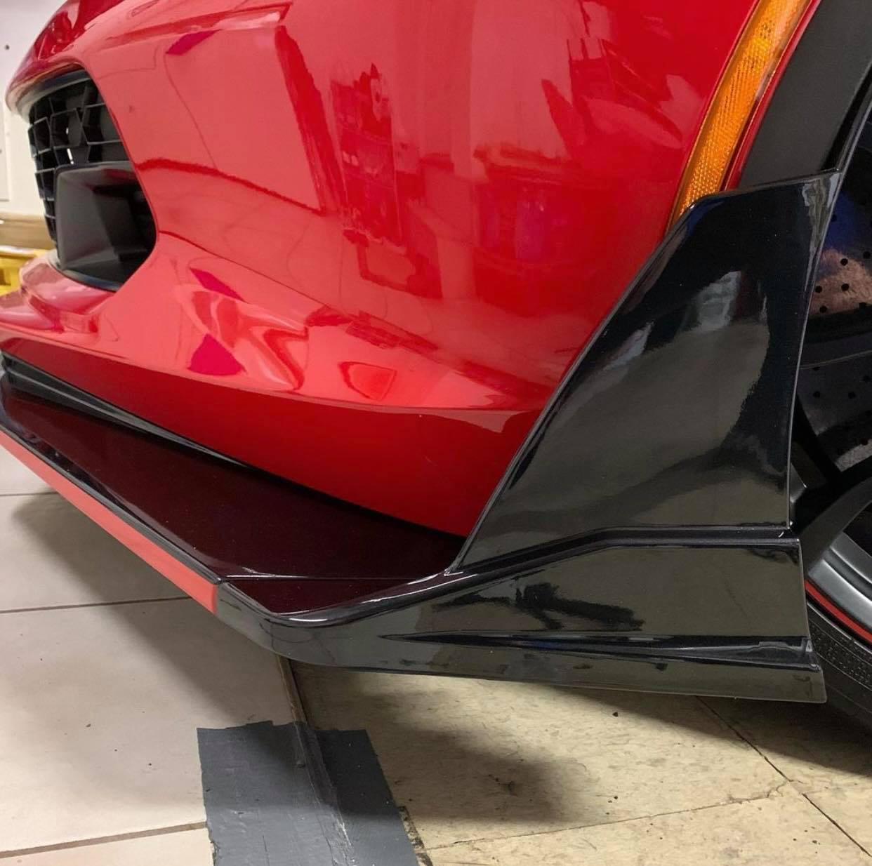 Corvette C7 Stage 3.5 ZR1 Conversion Front Side Winglets - Extreme Online Store