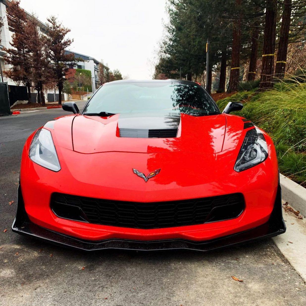 Corvette C7 Stage 3.5 Extended Front Splitter - Extreme Online Store