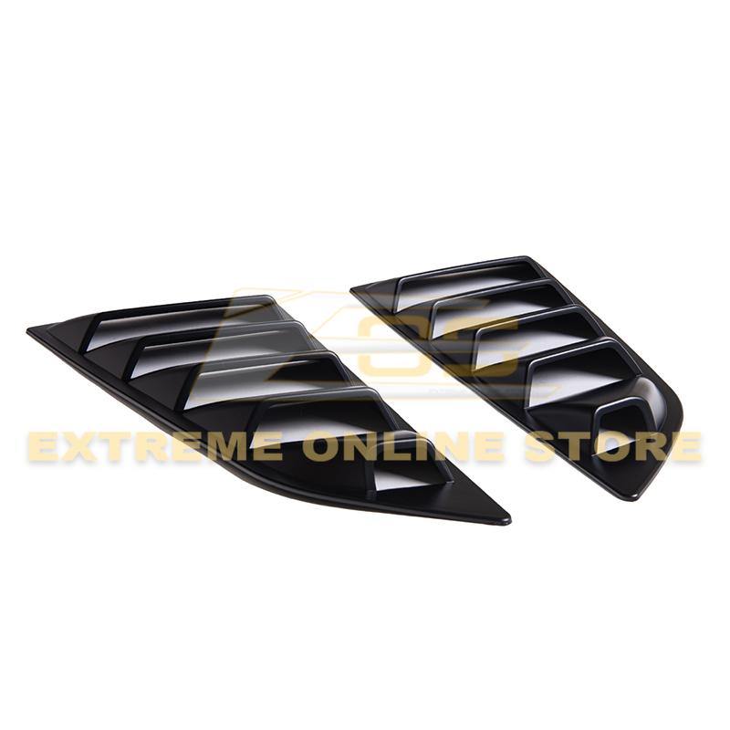 Corvette C7 Coupe Rear Side Window Louver Covers - Extreme Online Store