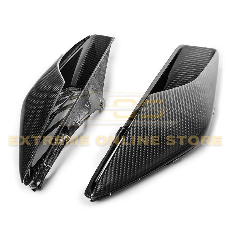 Corvette C7 Carbon Fiber Rear Quarter Intake Vents - Extreme Online Store