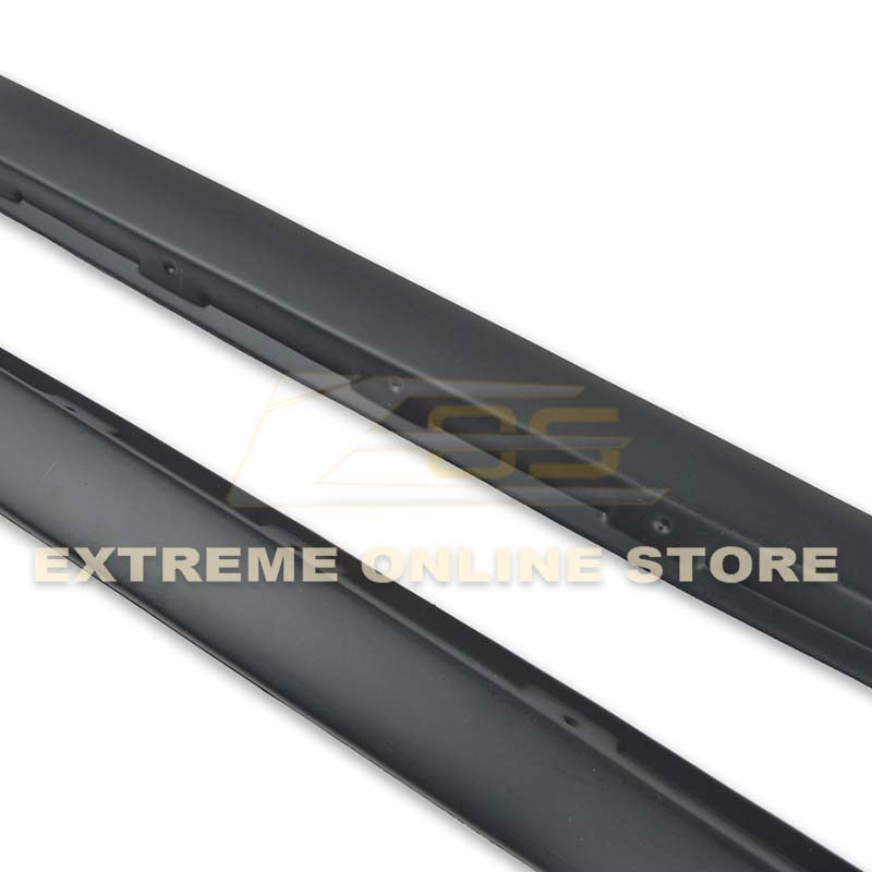 Corvette C6 Grand Sport / Z06 Primer Black Side Skirts Rocker Panels