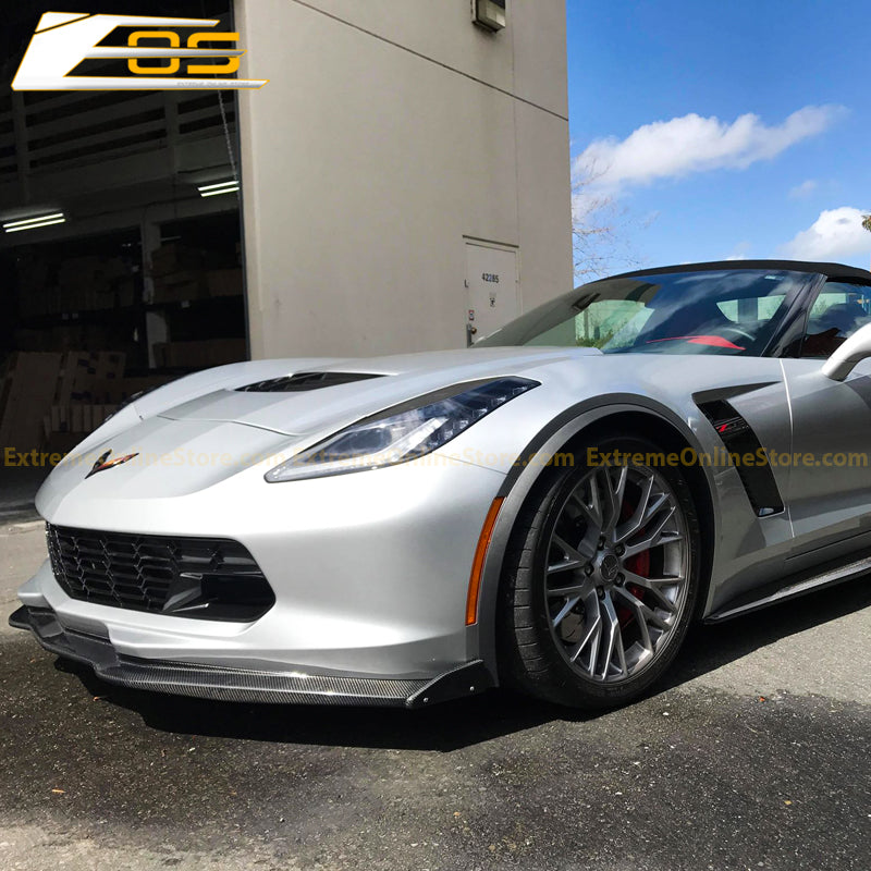 Corvette C7 Stage 2 / 3 Front Splitter Lip | Front Spoiler - ExtremeOnlineStore