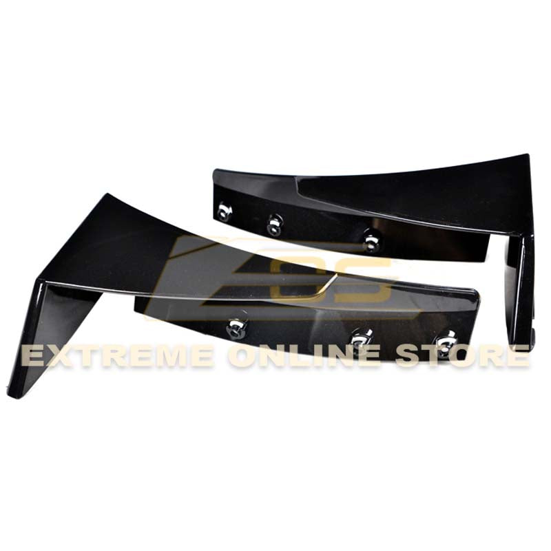 Corvette C7 Carbon Flash Front Splitter W/ Stage 3 Wickerbill Side Winglets