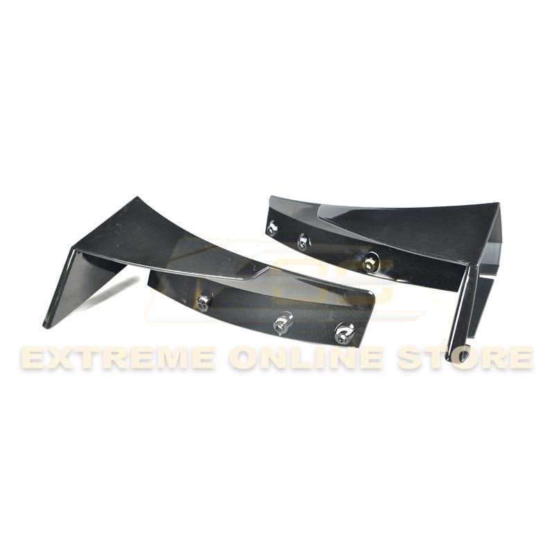 Corvette C7 Carbon Flash Front Splitter W/ Stage 3 Wickerbill Side Winglets