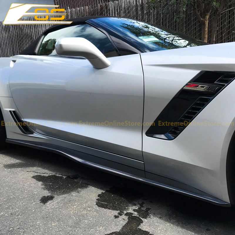 Corvette C7 Grand Sport / Z06 Side Skirts Rocker Panels - ExtremeOnlineStore