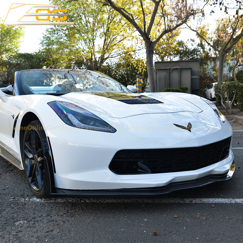 Corvette C7 Carbon Flash Front Bumper Grill - ExtremeOnlineStore