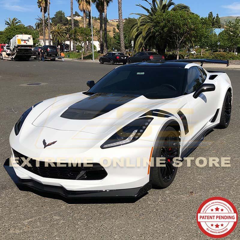 Corvette C7 ZR1 ZTK Conversion Rear Spoiler High Wing - Extreme Online Store