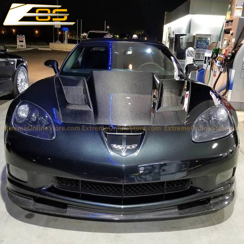 Corvette C6 Grand Sport / Z06 Front Splitter Lip | ZR1 Conversion Package - ExtremeOnlineStore