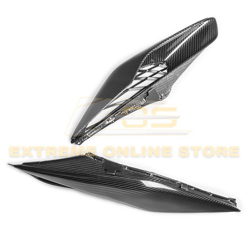 Corvette C7 Carbon Fiber Rear Quarter Intake Vents - Extreme Online Store