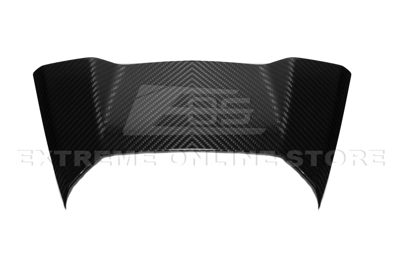 Corvette C8 Coupe Carbon Fiber Upper Waterfall Speaker Grille Cover