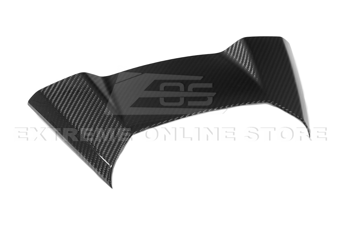 Corvette C8 Coupe Carbon Fiber Upper Waterfall Speaker Grille Cover