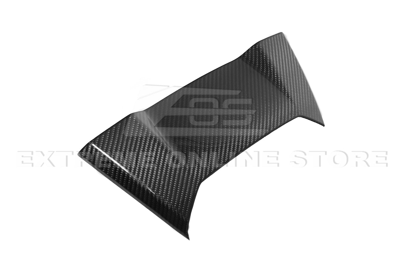 Corvette C8 Coupe Carbon Fiber Upper Waterfall Speaker Grille Cover