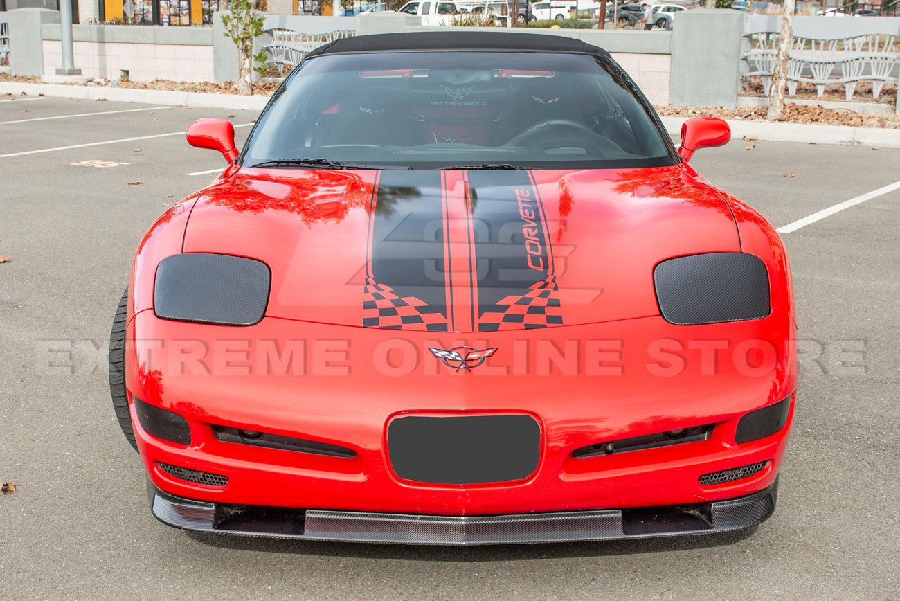 Corvette C5 ZR1 Carbon Fiber Splitter Lip & Side Skirts