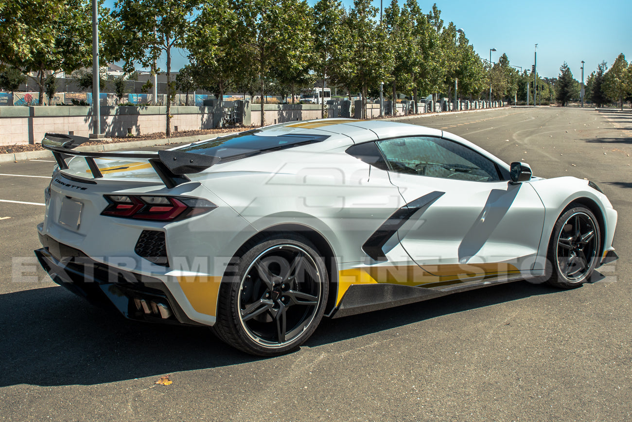 Chevrolet Corvette C8 Rear Trunk Spoiler High Wing