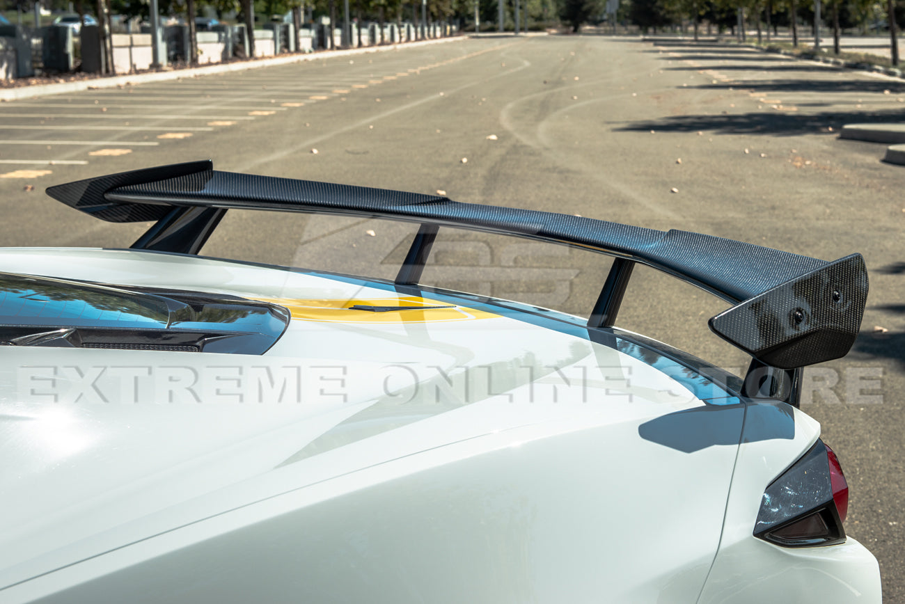 Chevrolet Corvette C8 Rear Trunk Spoiler High Wing