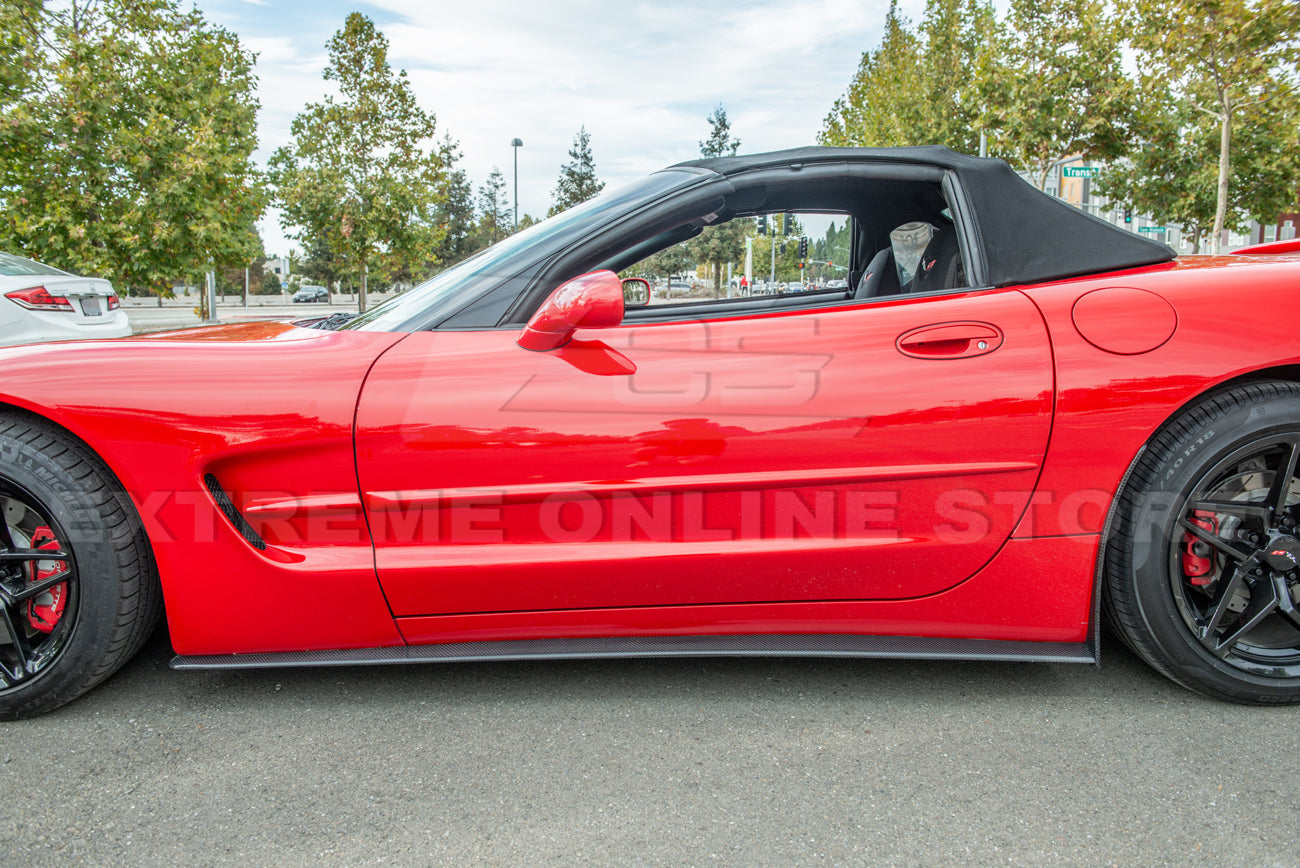 Corvette C5 ZR1 Carbon Fiber Splitter Lip & Side Skirts