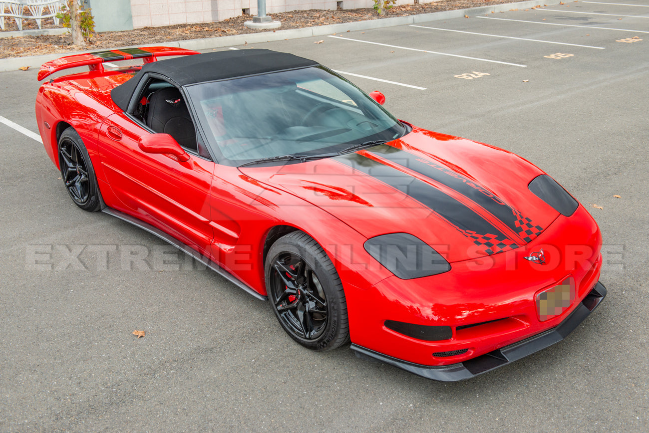 Chevrolet Corvette C5 Carbon Fiber Front Headlight Covers