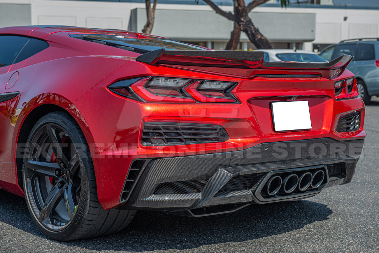 Chevrolet Corvette C8 Z06 Carbon Fiber Rear Diffuser