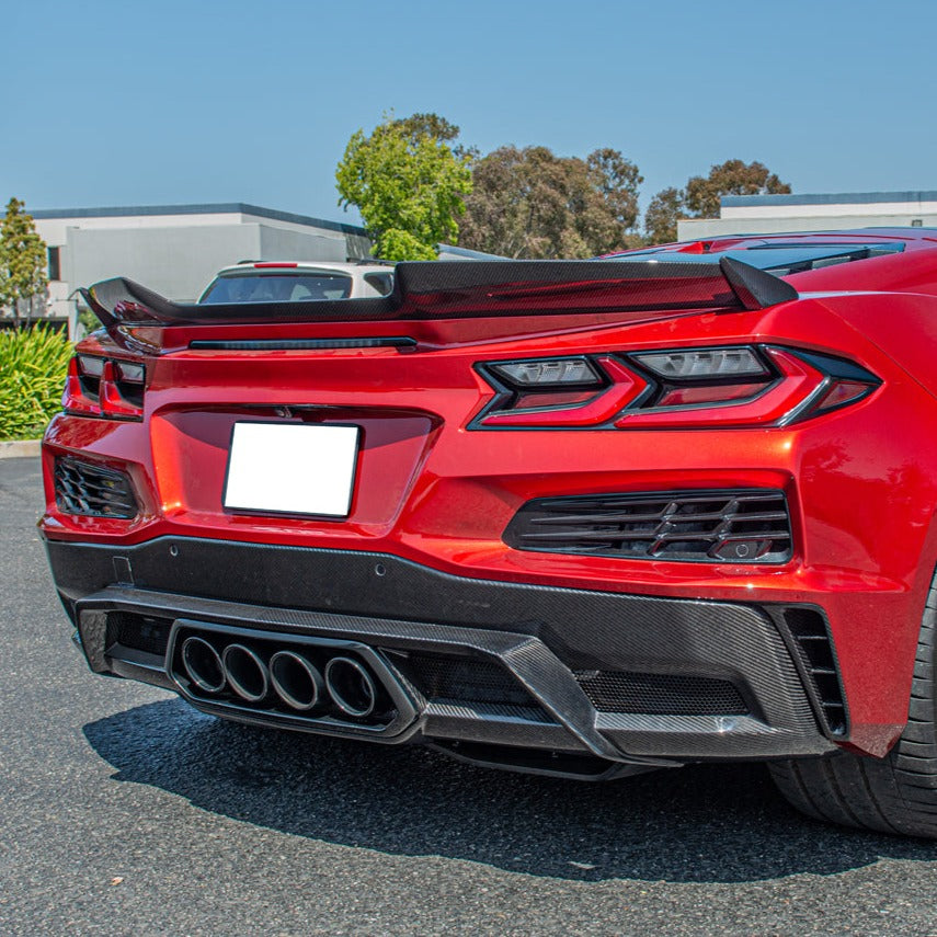 Chevrolet Corvette C8 Z06 Carbon Fiber Rear Diffuser