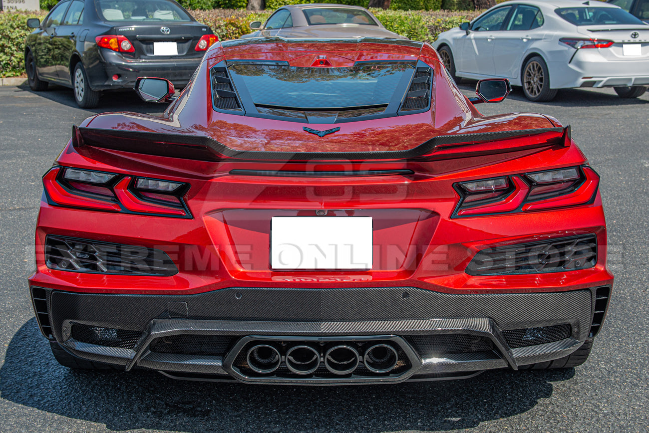 Chevrolet Corvette C8 Z06 Carbon Fiber Rear Diffuser