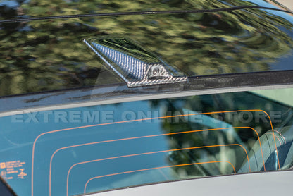 Corvette C8 Convertible Carbon Fiber Rear Decklid Camera Cover