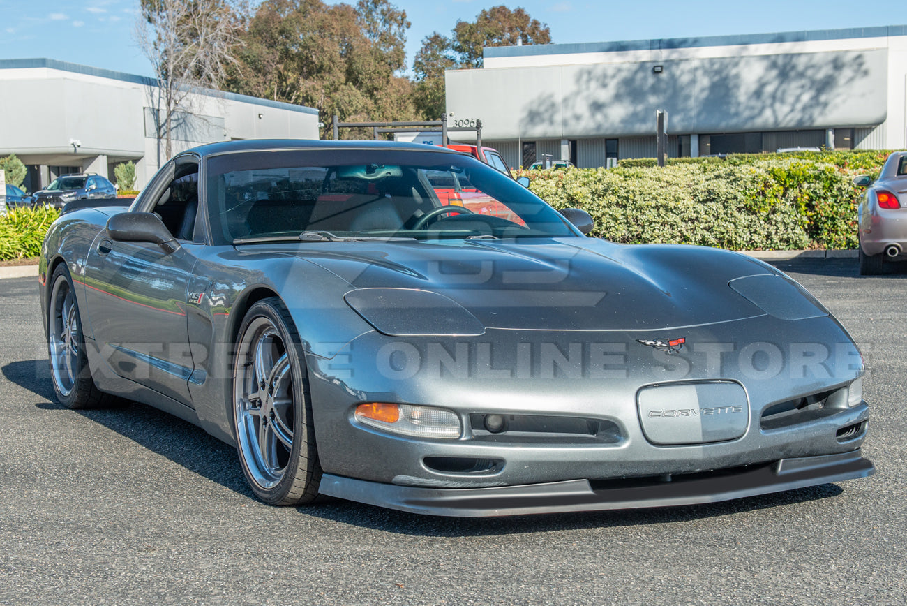 Chevrolet Corvette C5 Carbon Fiber Front Splitter & Side Skirts