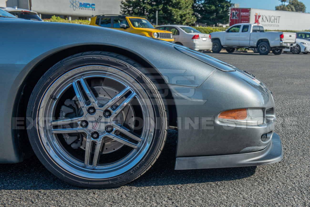 Chevrolet Corvette C5 Carbon Fiber Front Splitter & Side Skirts