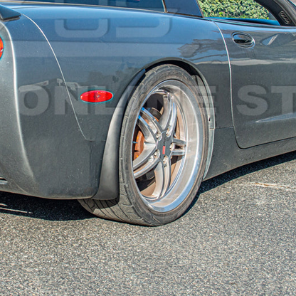 Chevrolet Corvette C5 Extended Rear Splash Guards Mud Flaps