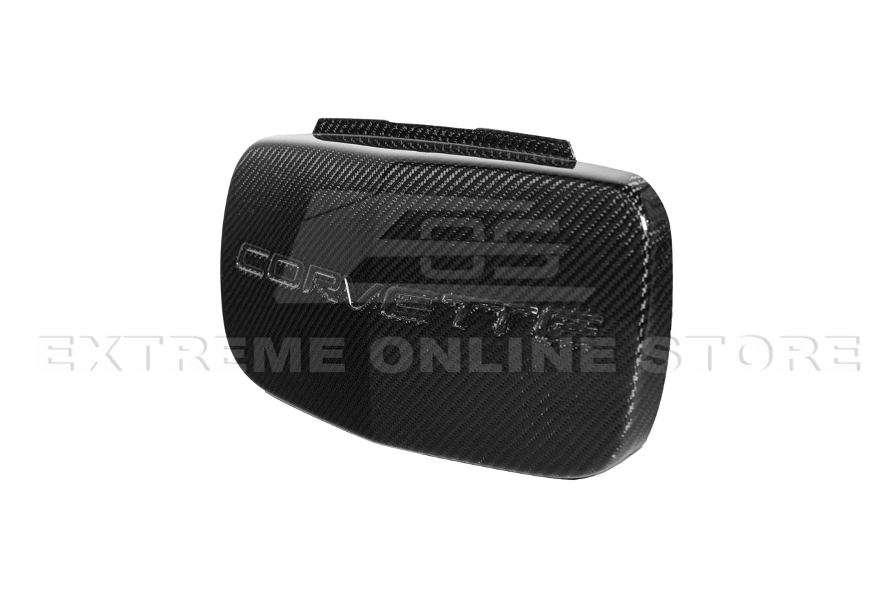 Chevrolet Corvette C5 Carbon Fiber Front License Plate Trim Cover