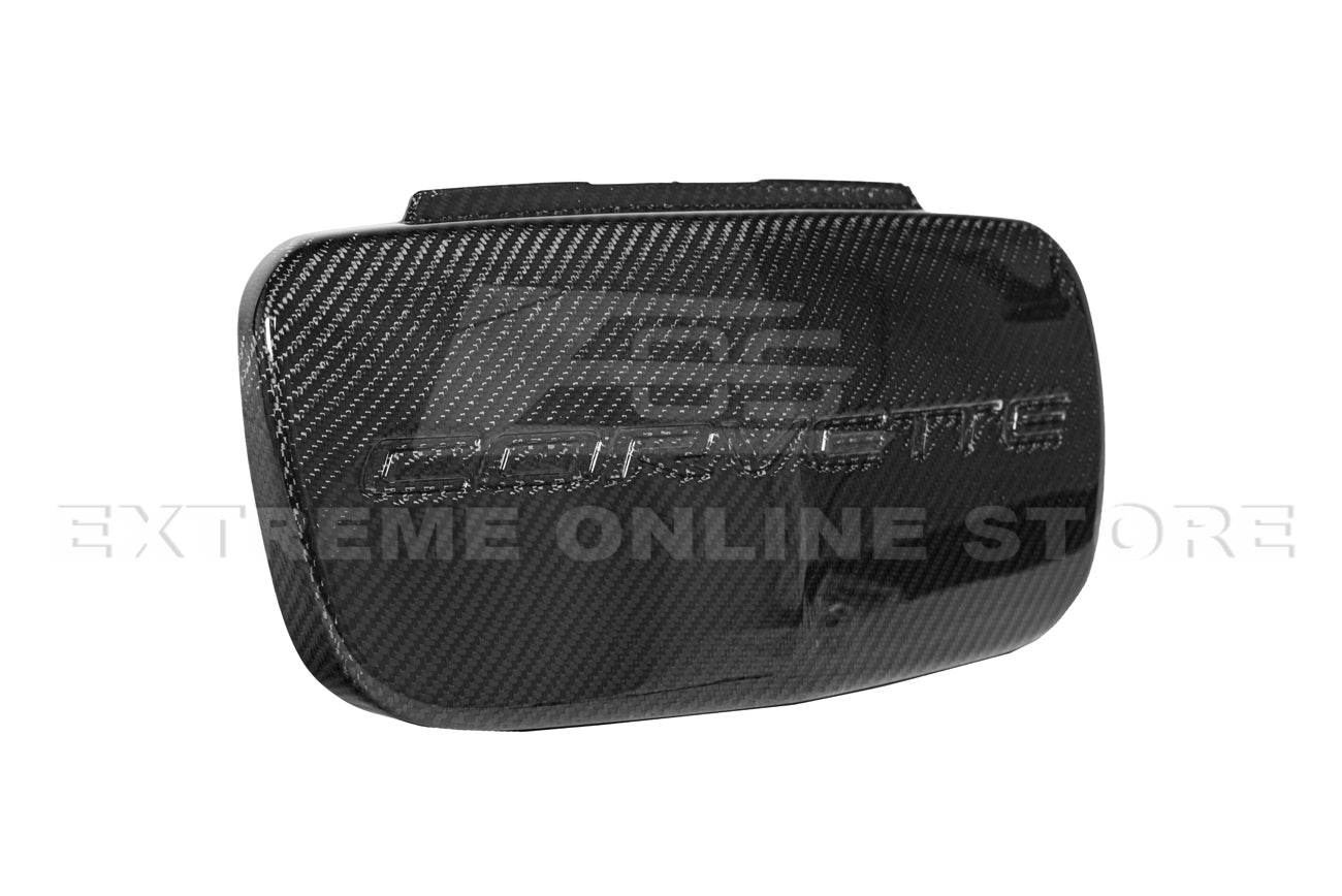 Chevrolet Corvette C5 Carbon Fiber Front License Plate Trim Cover