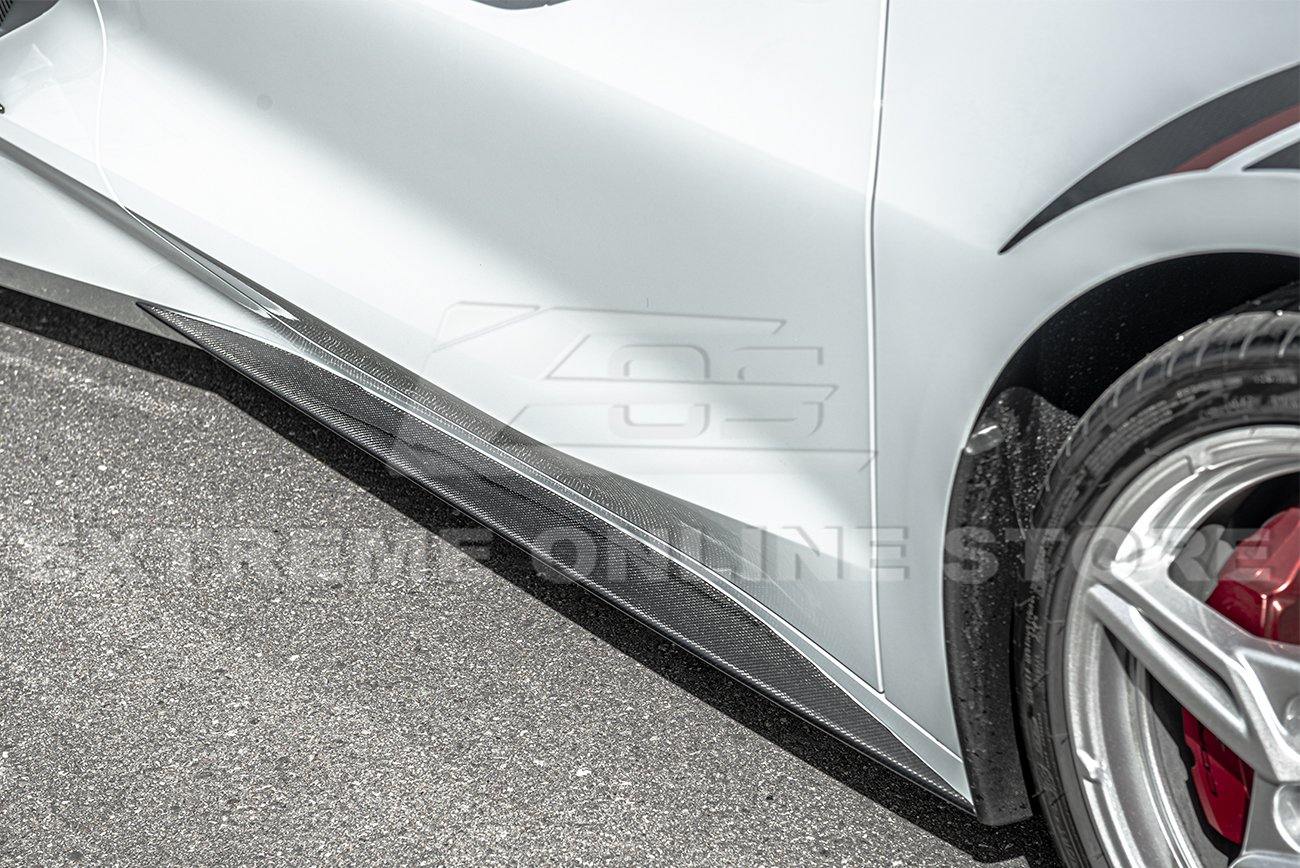 Corvette C8 Z51 Add On Side Skirts Rocker Panels - Extreme Online Store