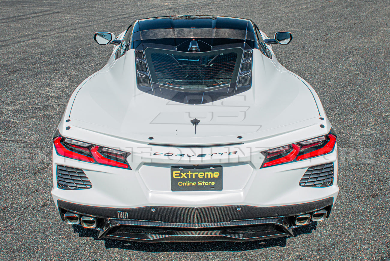 Chevrolet Corvette C8 Carbon Fiber Top Roof Pillar Bow