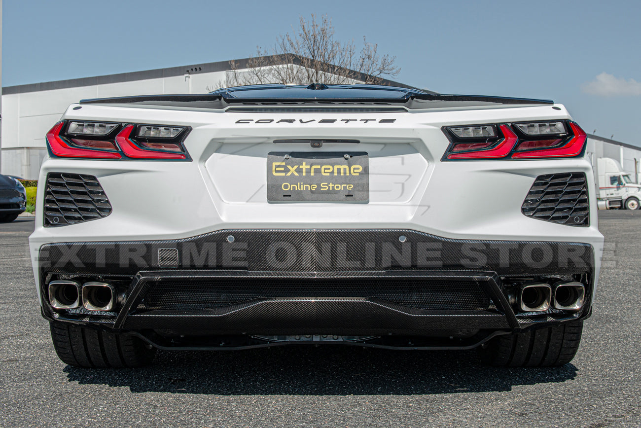 Chevrolet Corvette C8 Carbon Fiber Rear Diffuser