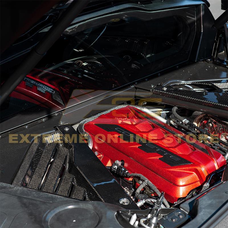 Corvette C8 Carbon Fiber Engine Bay Panel Cover - Extreme Online Store