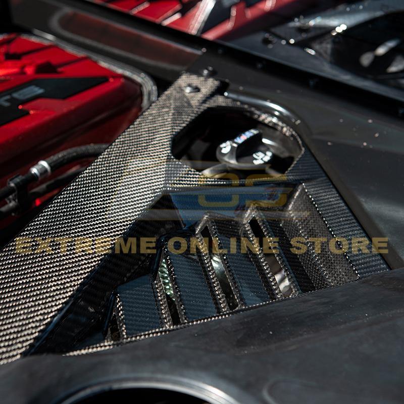 Corvette C8 Carbon Fiber Engine Bay Panel Cover - Extreme Online Store