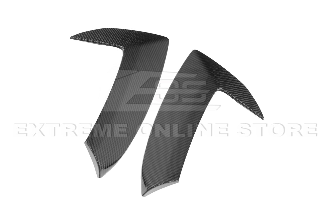 Chevrolet Corvette C8 Carbon Fiber Side Fender Vent Door Garnish