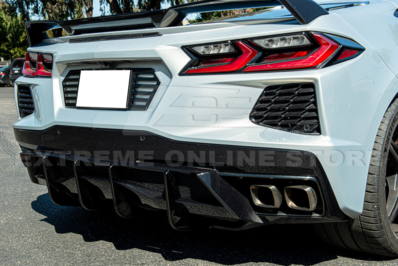 Chevrolet Corvette C8 Z51 Add-On Rear Diffuser Fin