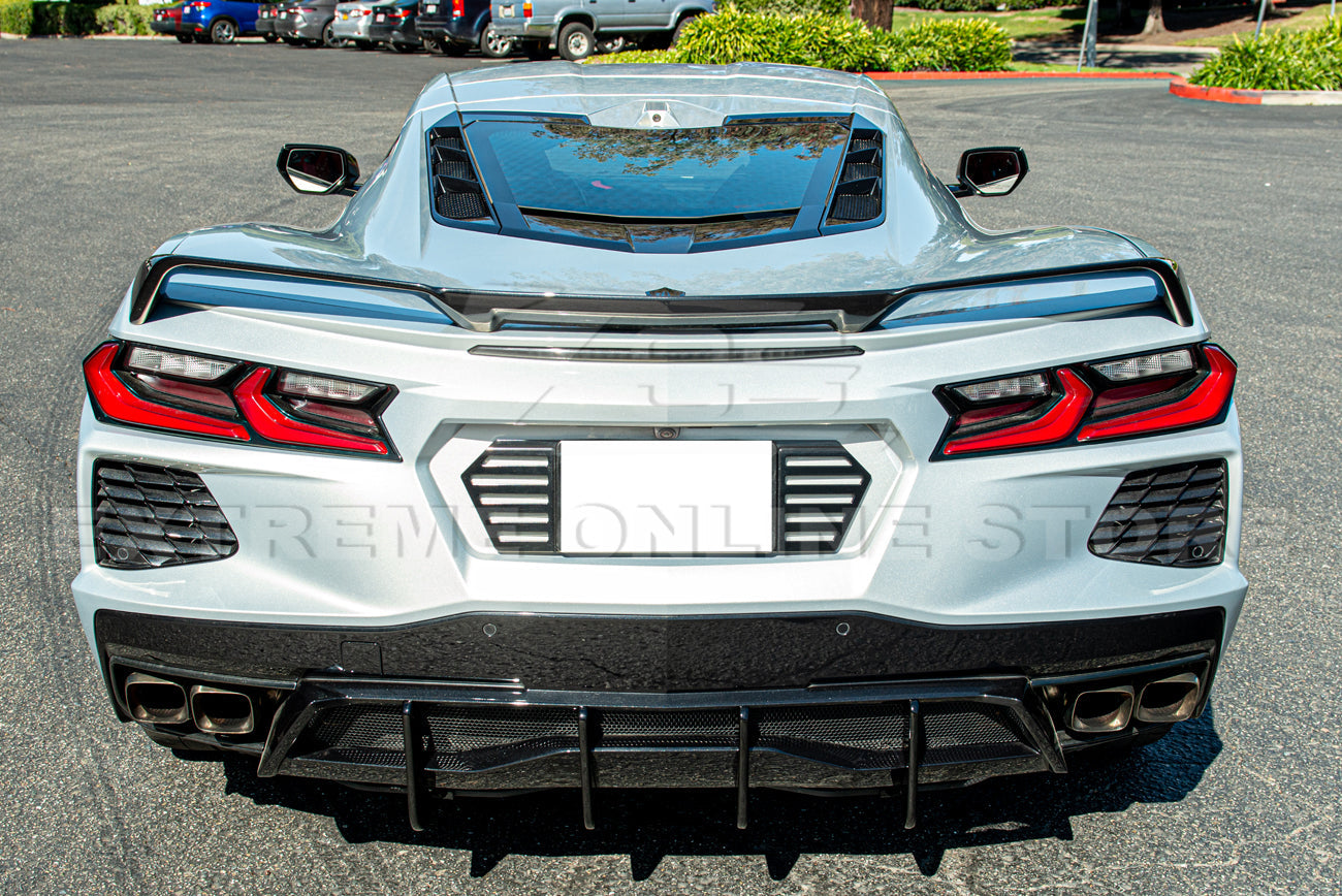 Chevrolet Corvette C8 Z51 Add-On Rear Diffuser Fin