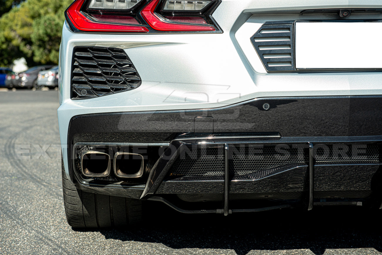 Chevrolet Corvette C8 Z51 Add-On Rear Diffuser Fin